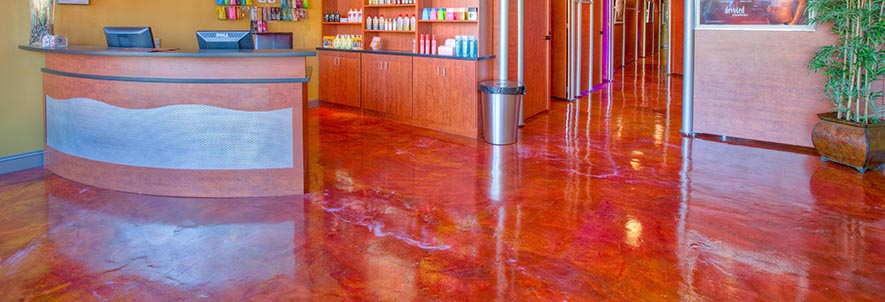 Realizacja posadzki dekoracyjnej