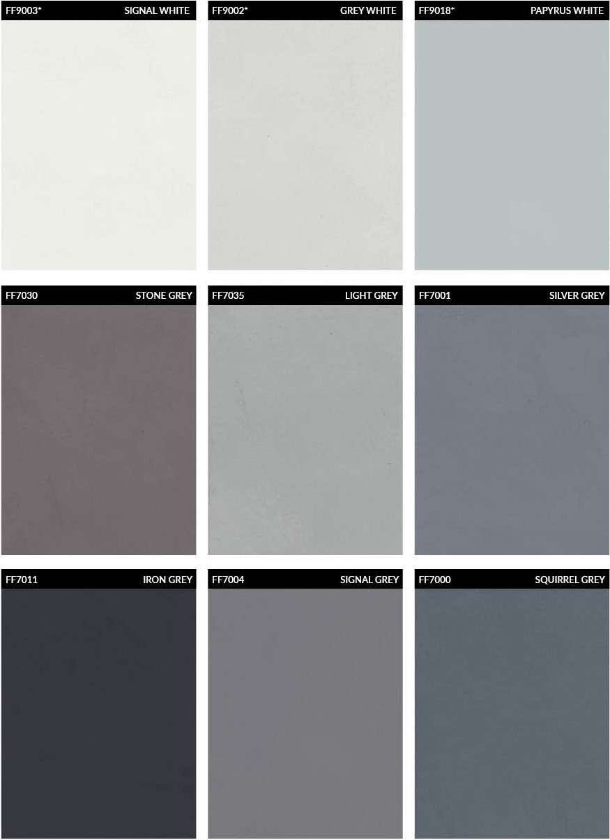 Mikro cement w kolorze